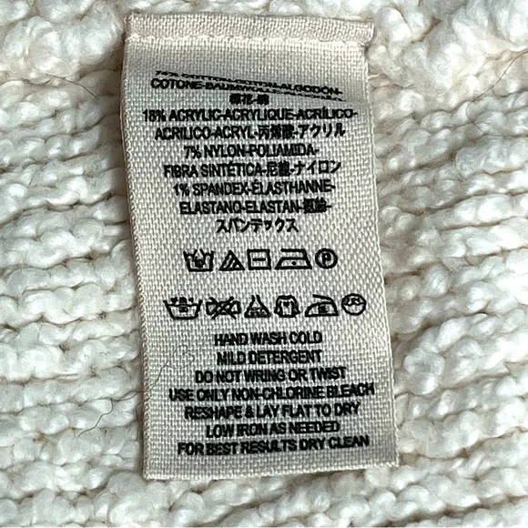 Free People Poncho Pullover Marled Knit XS/S Cozy Minimalist Versatile Layer - Picture 7 of 9